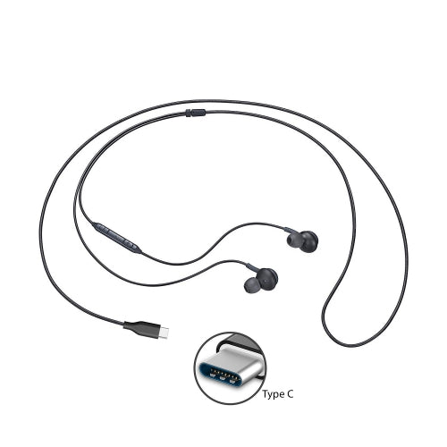 AKG TYPE-C Earphones OEM Headphones USB-C Earbuds w Mic Headset  - BFS91 1391-2
