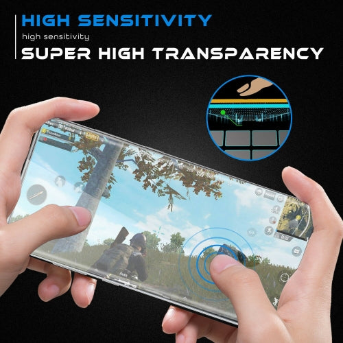 Screen Protector Tempered Glass (Fingerprint Unlock) 3D Curved Edge Full Cover HD Clear  - BFD39 1368-6