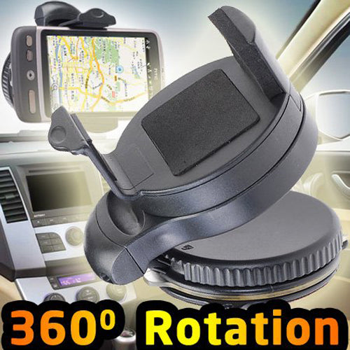 Car Mount Windshield Holder Glass Cradle Swivel  - BFB90 612-5