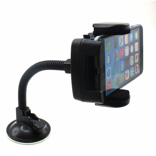 image of Car Mount Windshield Holder Glass Cradle Swivel  - BFC08 597-1