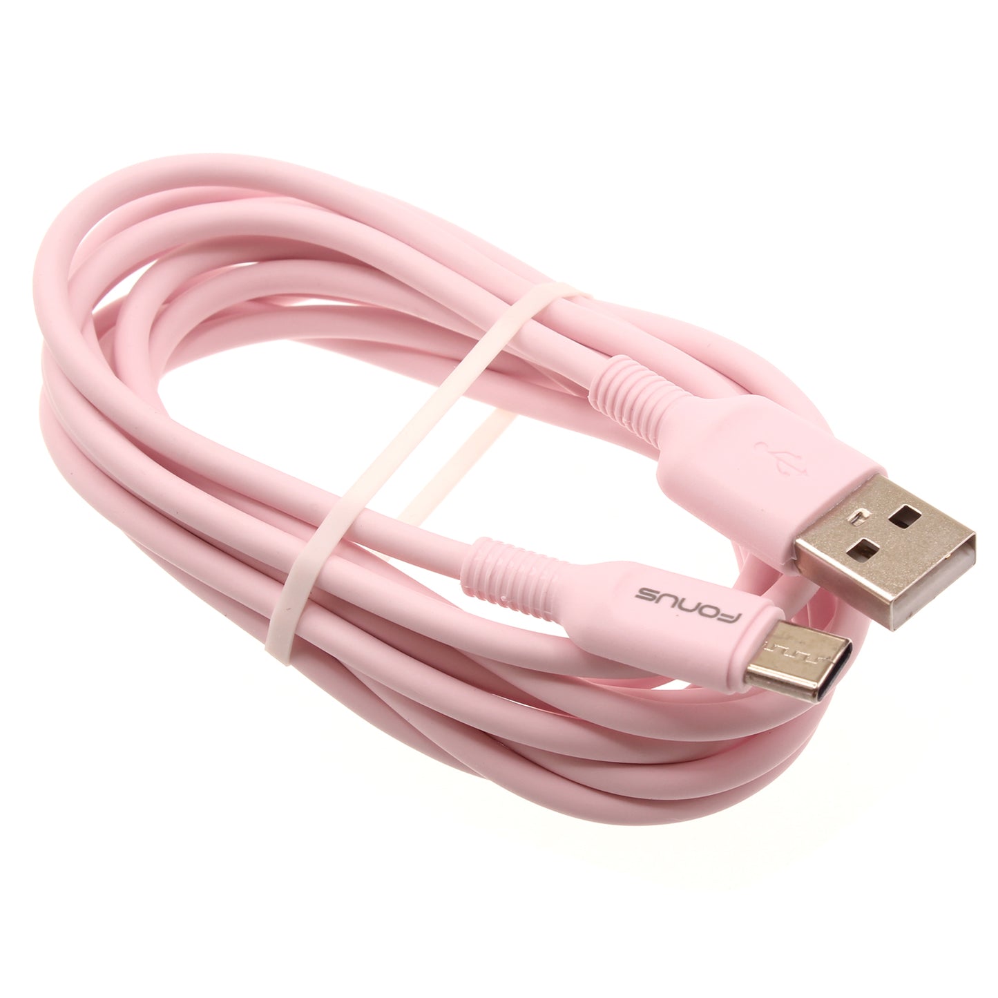 6ft USB-C Cable Pink Charger Cord Power Wire Type-C  - BFA60 1418-1