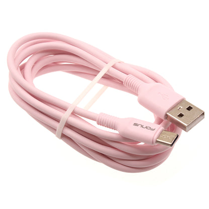 6ft USB-C Cable Pink Charger Cord Power Wire Type-C  - BFA60 1418-1