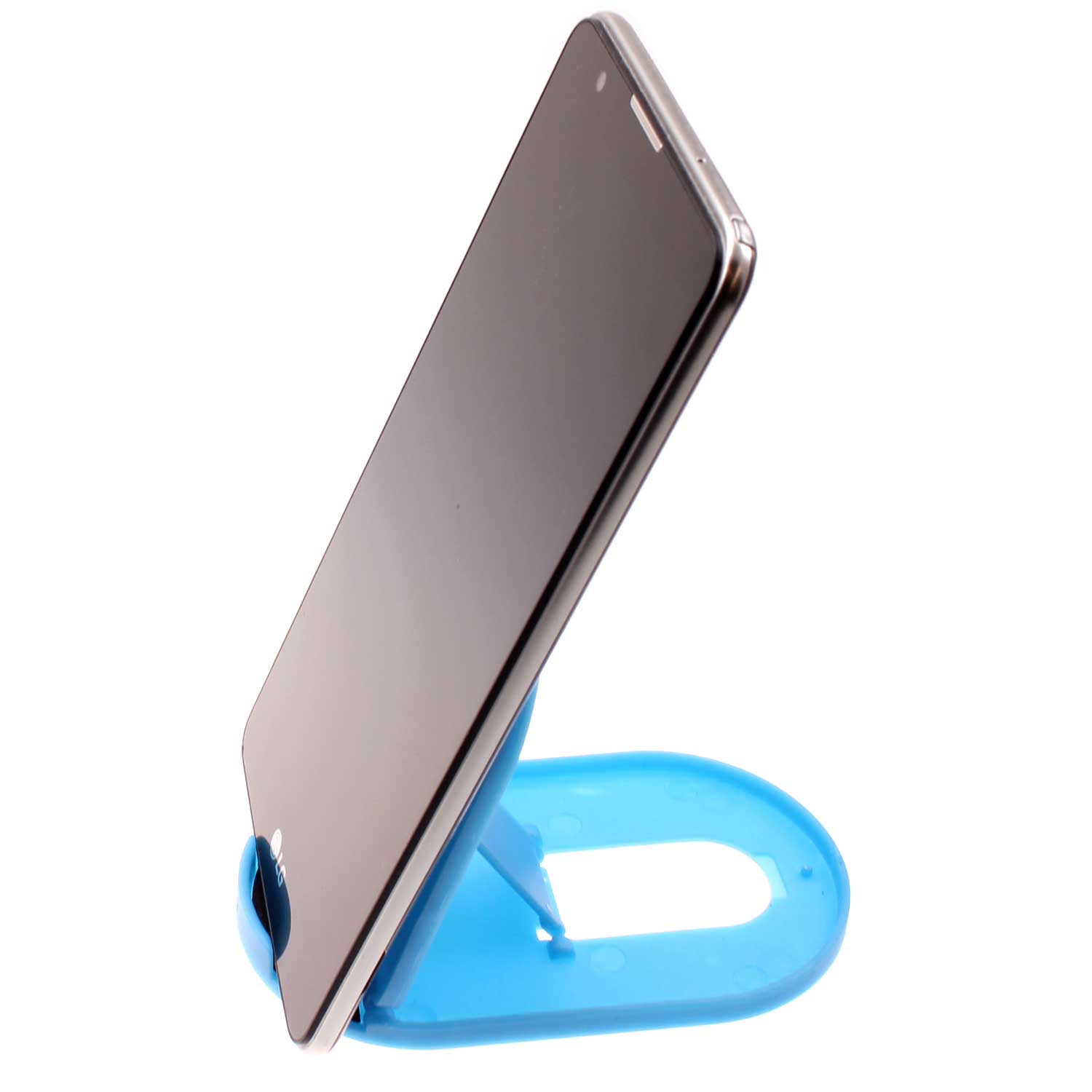 Fold-up Stand Blue Holder Travel Desktop Cradle  - BFS13 1629-1