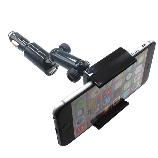 image of Car Mount Charger Holder DC Socket USB Port Cradle  - BFM50 681-1