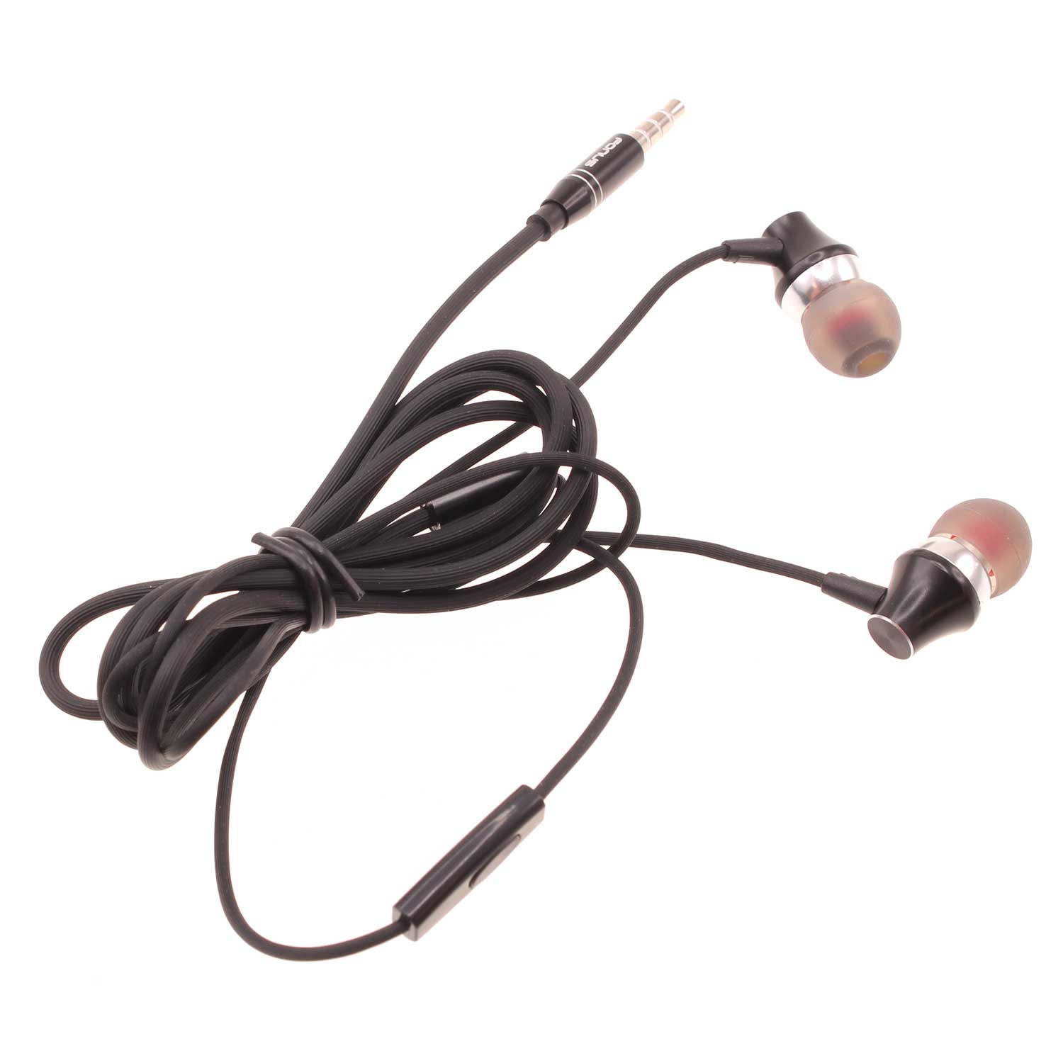 Wired Earphones Hi-Fi Sound Headphones Handsfree Mic Headset Metal Earbuds  - BFK46 1577-1