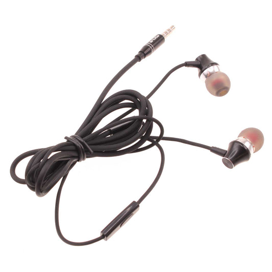 image of Wired Earphones Hi-Fi Sound Headphones Handsfree Mic Headset Metal Earbuds  - BFK46 1577-1