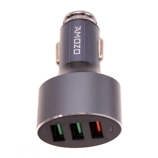 image of Quick Car Charger 42W 3-Port USB Power Adapter DC Socket  - BFM52 1275-1