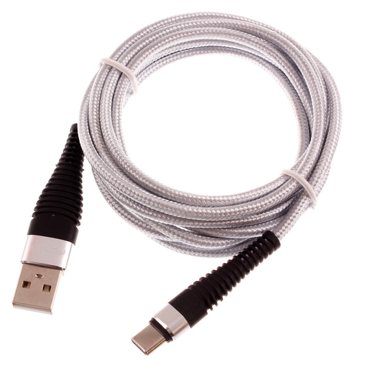 image of 10ft USB-C Cable Long Charger Cord Type-C Power Wire  - BFK10 1460-1