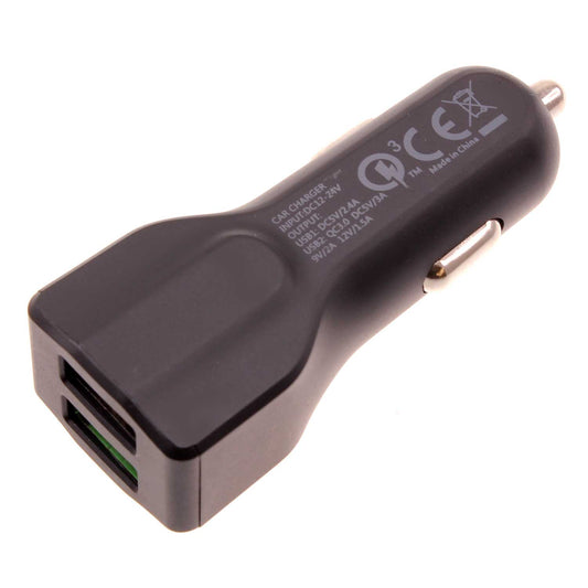 image of Car Charger 30W 2-Port USB Power Adapter DC Socket  - BFA68 1066-1