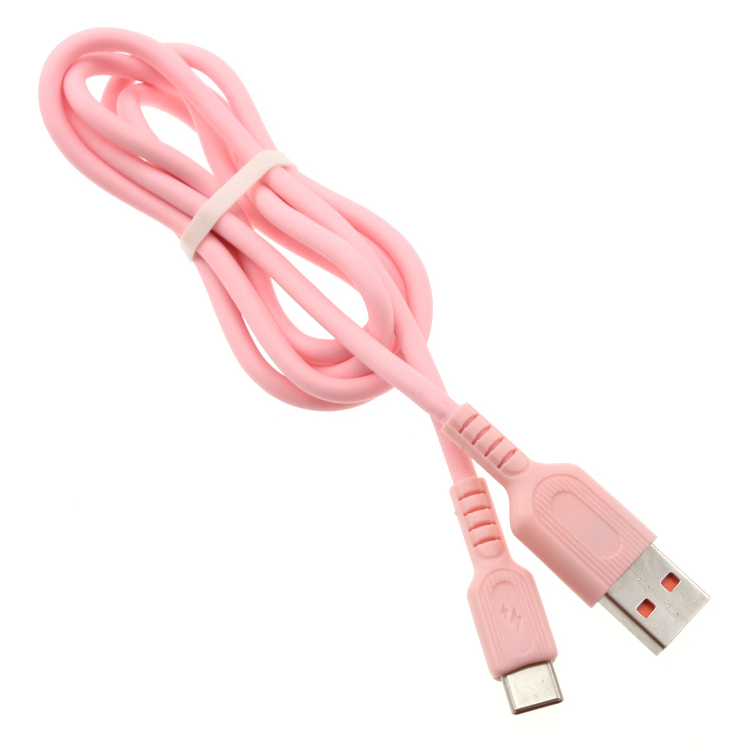 3ft USB-C Cable Pink Charger Cord Power Wire Type-C  - BFG62 1415-1