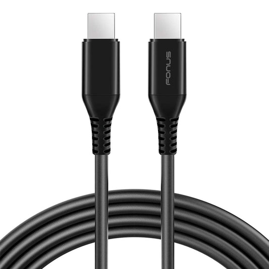 6ft Long USB-C Cable PD Fast Charger Cord Power Wire (Type-C to Type-C) Chord  - BFJ68 1463-1