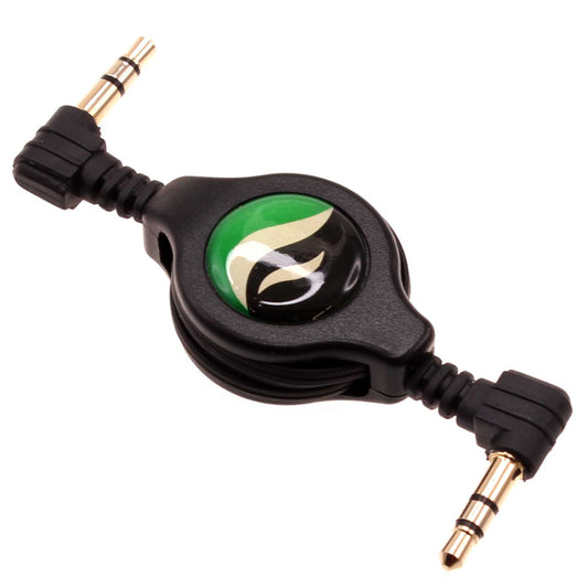 image of Aux Cable Retractable  3.5mm Adapter Car Stereo Aux-in Audio Cord  - BFT13 366-1