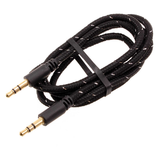 image of Aux Cable 3.5mm Adapter Car Stereo Aux-in Audio Cord Speaker Jack Wire  - BFK55 403-1