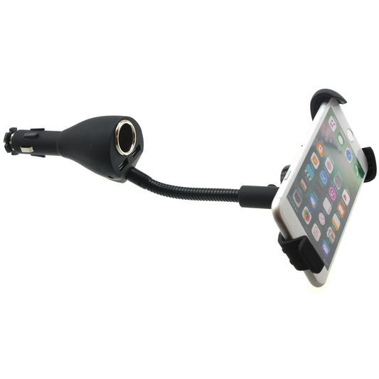 image of Car Mount Charger Holder DC Socket USB Port Cradle  - BFJ15 659-1