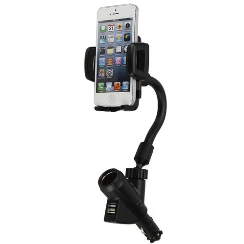 image of Car Mount Charger Holder DC Socket USB Port Cradle  - BFD69 640-1