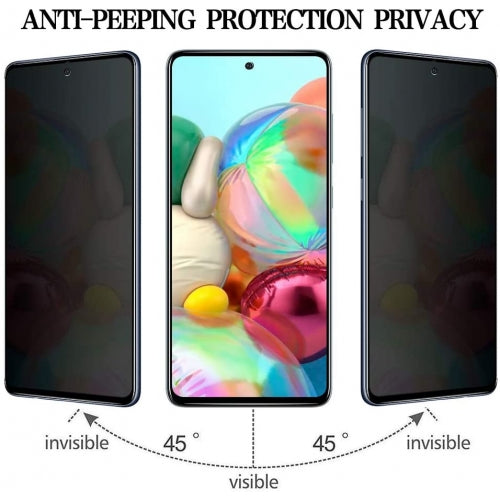 Privacy Screen Protector Tempered Glass Anti-Spy Anti-Peep 3D Edge Curved  - BFS85 1441-2