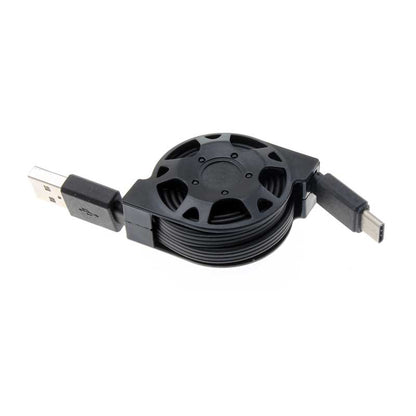 USB Cable Retractable Type-C Charger Power Cord  - BFK37 1100-6