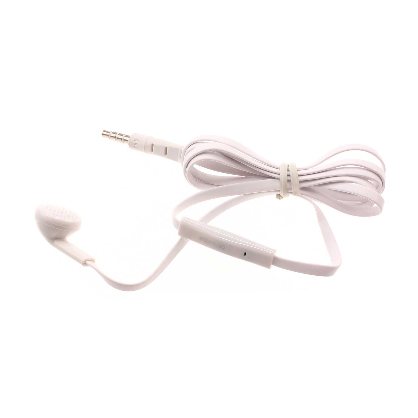 Mono Headset Wired Earphone Single Earbud 3.5mm Headphone Flat  - BFJ87 388-1