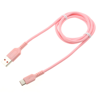 3ft USB-C Cable Pink Charger Cord Power Wire Type-C  - BFG62 1415-1