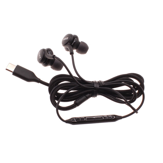 image of AKG TYPE-C Earphones OEM Headphones USB-C Earbuds w Mic Headset  - BFS91 1391-1