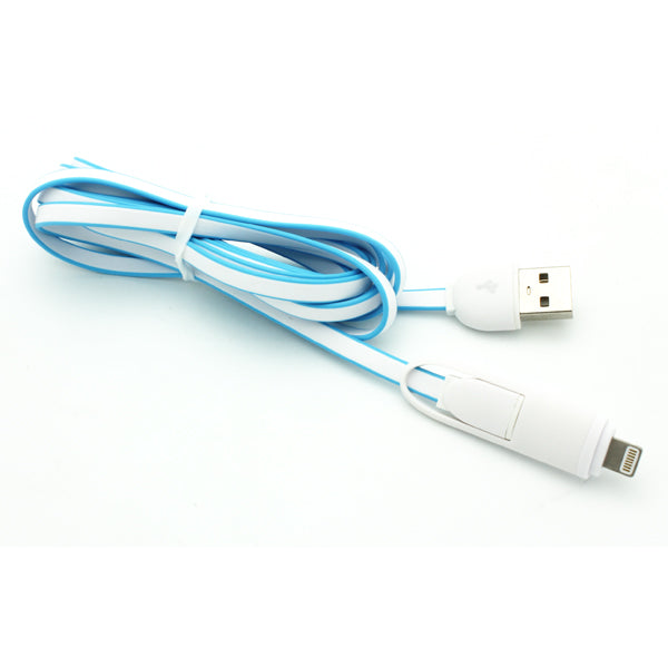 USB Cable 2-in-1 Charger Power Cord Braided  - BFF63 292-4