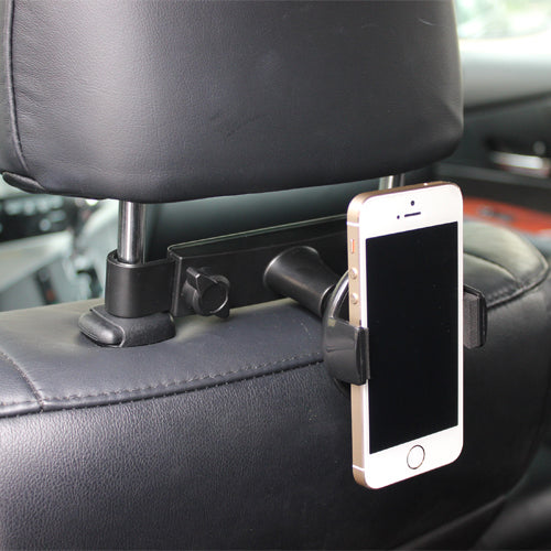 Car Headrest Mount Holder Seat Back Cradle Swivel Dock  - BFC78 669-2