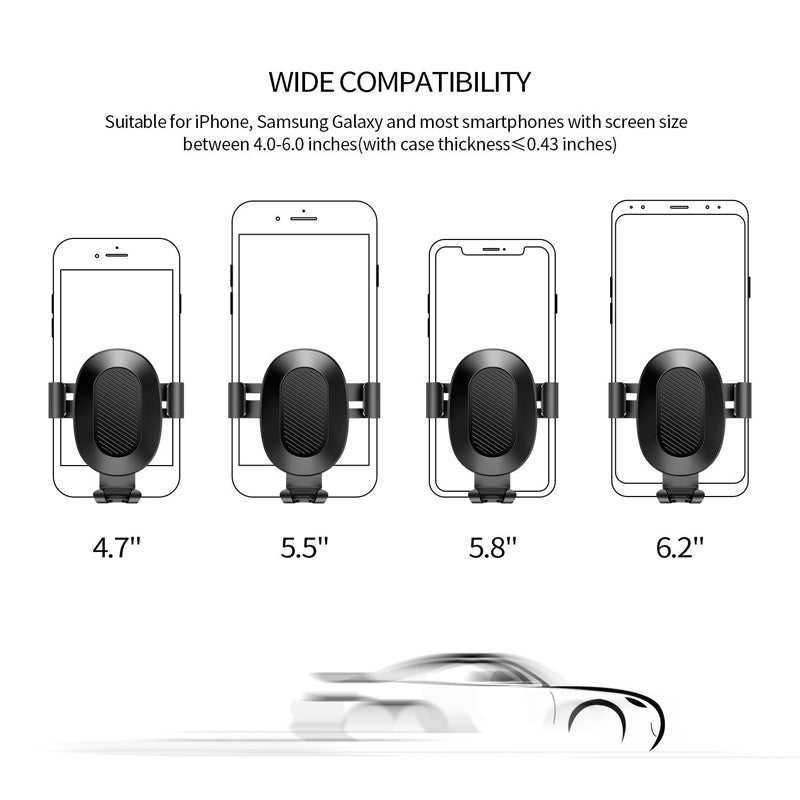 Car Mount Air Vent Holder Dock Cradle Gravity  - BFN99 1086-7