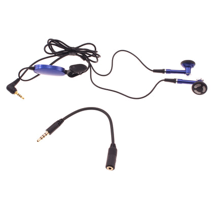 Headset 2.5mm to 3.5mm Adapter Earphones Microphone Headphones Earbuds  - BFP08 339-1