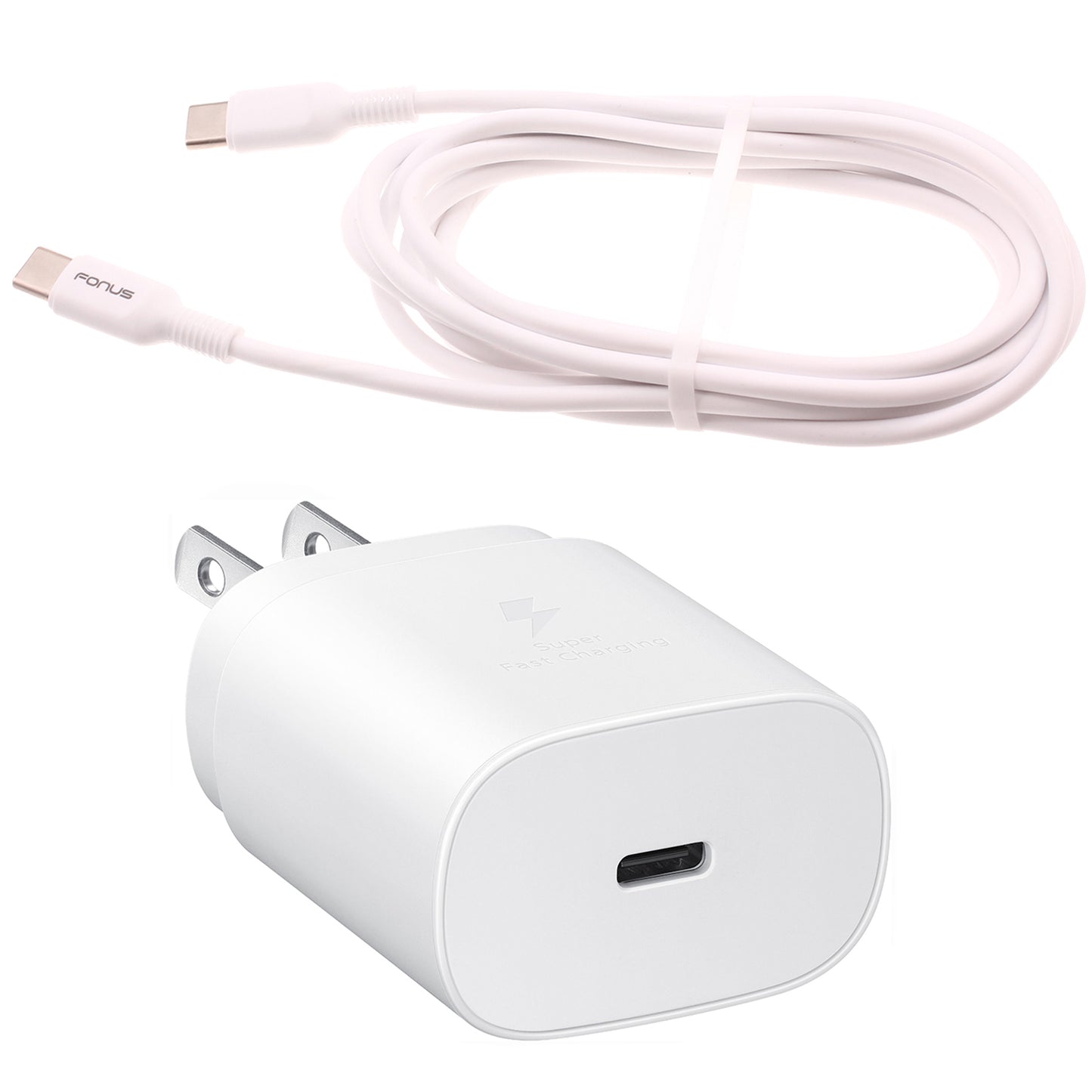 25W Fast Home Charger PD Type-C 10ft USB-C Cable Quick Power Adapter  - BFA78 1520-1