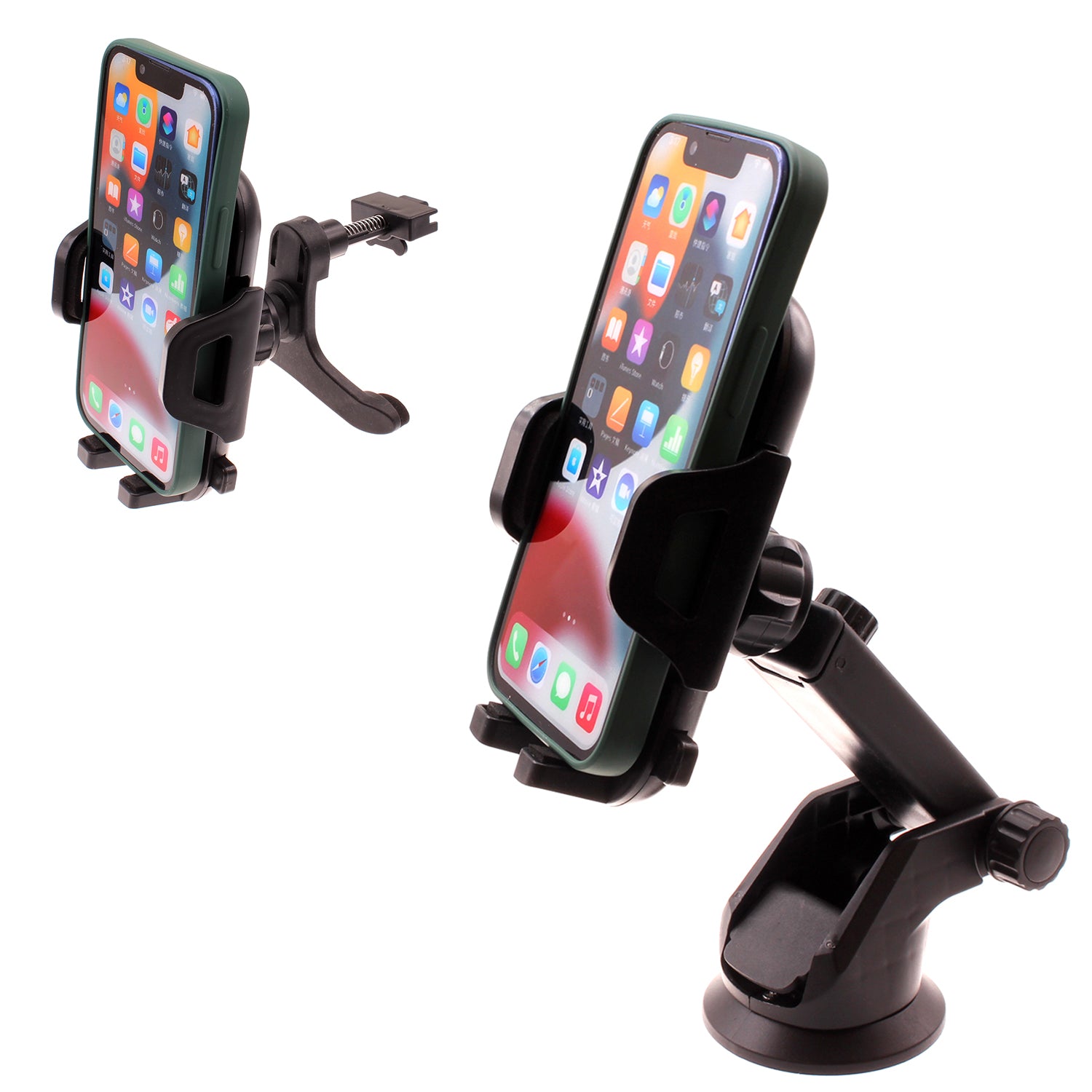 Car Mount  Windshield   Air Vent  Phone Holder Glass Cradle Suction -D 1999-1