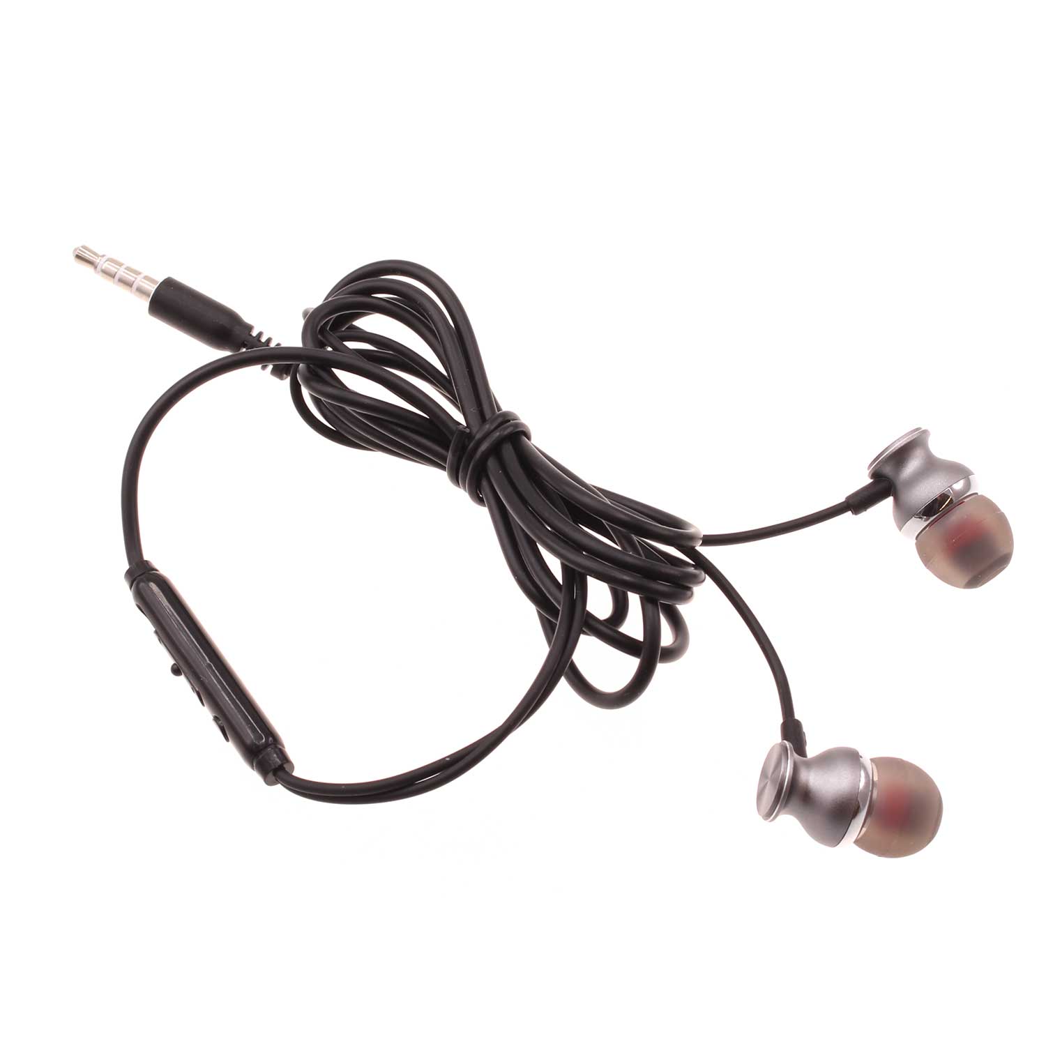 Wired Earphones Hi-Fi Sound Headphones Handsfree Mic Headset Metal Earbuds  - BFD99 1580-1