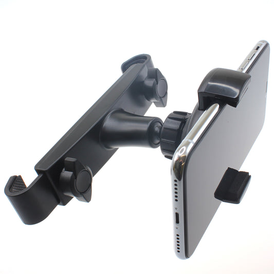 image of Car Headrest Mount Holder Seat Back Cradle Swivel Dock  - BFC78 669-1