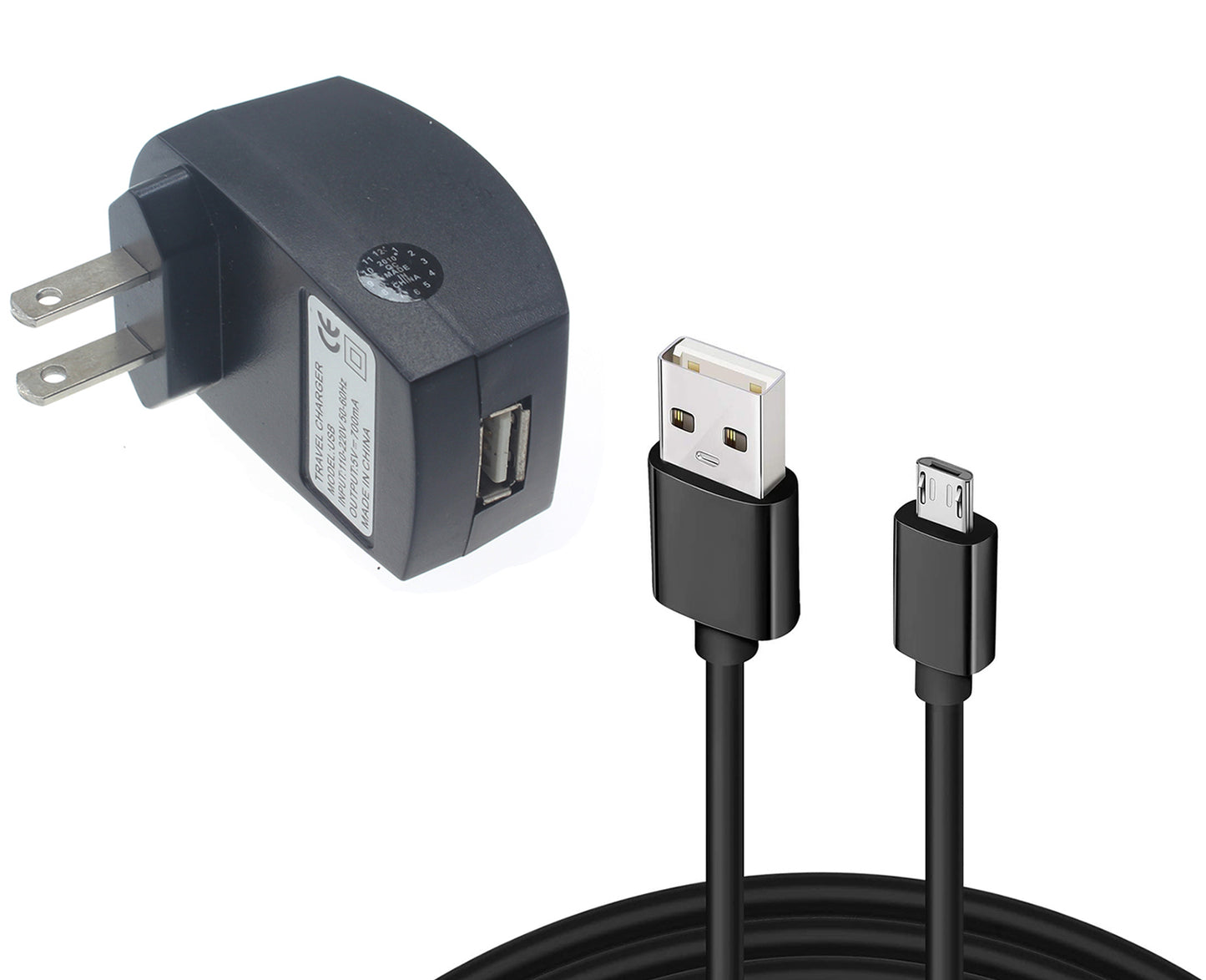 Home Charger 6ft USB Cable Power Adapter Cord  - BFS07 1341-1