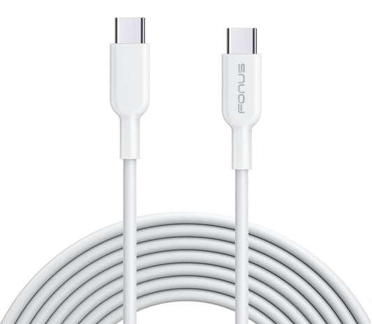 image of USB-C Cable 10ft Long Fast Charger Cord Power Wire Type-C to Type-C   - BFR26 1040-1