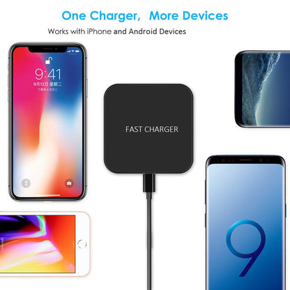 Wireless Charger Fast 7.5W and 10W Charging Pad Slim  - BFN96 1080-3