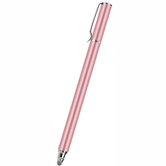 Pink Stylus Touch Screen Pen Fiber Tip Aluminum Lightweight  - BFZ52 1678-1