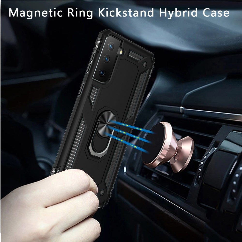 Hybrid Case Cover Metal Ring Kickstand Shockproof Armor  - BFZ02 1612-5