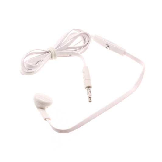 image of Mono Headset Wired Earphone Single Earbud 3.5mm Headphone Flat  - BFJ87 388-1