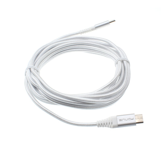 image of USB-C Cable 10ft Long Fast Charger Power Cord (Type-C to Type-C) Wire  - BFR21 1036-1