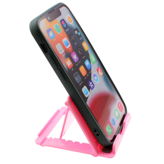 image of Pink Stand Fold-up Holder Travel Desktop Cradle  - BFG52 1667-1