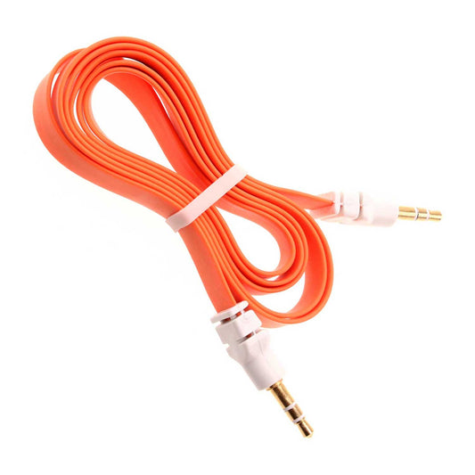 image of Aux Cable 3.5mm Adapter Car Stereo Aux-in Audio Cord Speaker Jack Wire  - BFJ04 375-1