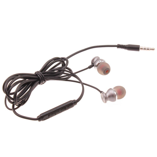 image of Wired Earphones Hi-Fi Sound Headphones Handsfree Mic Headset Metal Earbuds  - BFD99 1580-1