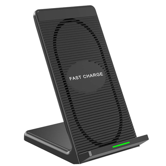 image of Wireless Charger 10W Fast Stand Detachable 2-Coils Charging Pad  - BFZ40 1665-1