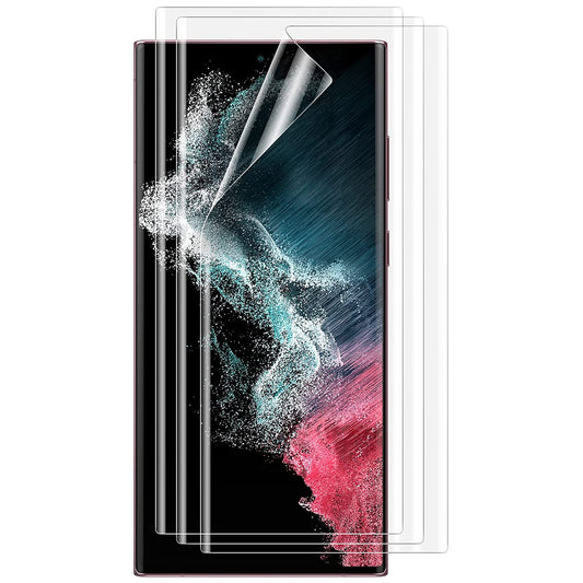 image of 3 Pack Matte Screen Protector TPU Film Anti-Glare  	Anti-Fingerprint Fingerprint Works Case Friendly  - BF3Z34 1844-1