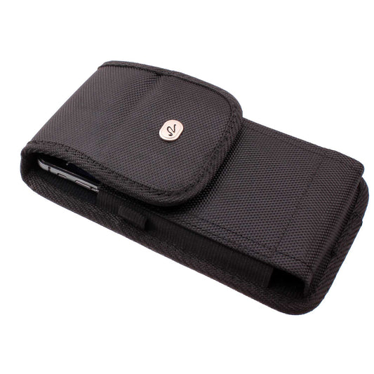 image of Case Belt Clip Rugged Holster Canvas Cover Pouch  - BFB58 1590-1