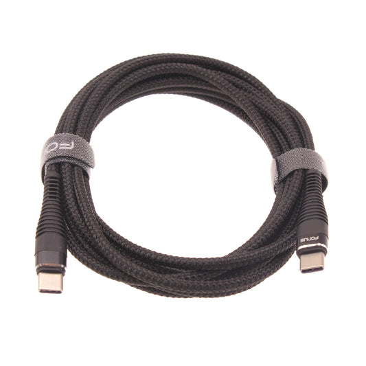 image of 10ft PD Cable Type-C to USB-C Charger Cord Power Wire Sync  - BFD54 1453-1