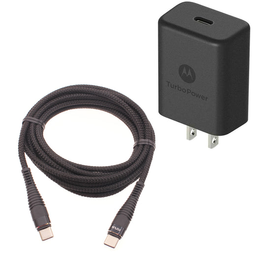 image of 27W Fast Home Charger TurboPower PD 6ft TYPE-C Cable USB-C Power Adapter  - BFE23 1472-1