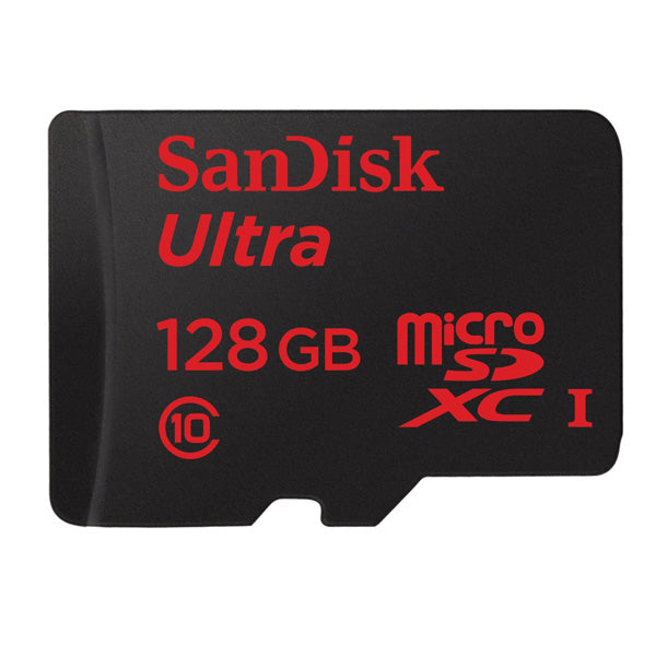 128GB Memory Card Sandisk Ultra High Speed MicroSD Class 10 MicroSDXC   - BFS03 861-1