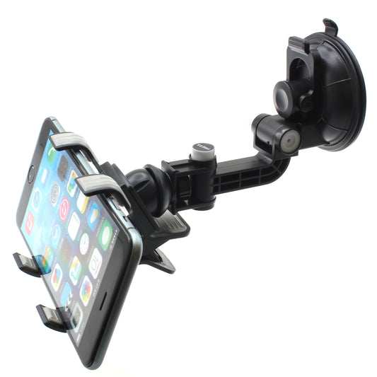 image of Car Mount Dash Windshield Holder Cradle Rotating  - BFJ05 642-1