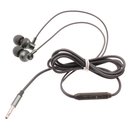 Wired Earphones Hi-Fi Sound Headphones Handsfree Mic Headset Metal Earbuds  - BFD75 1575-1